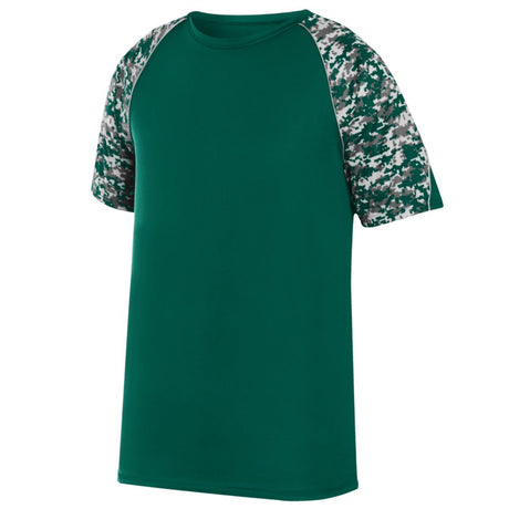 Augusta Youth Color Block Digi Camo Baseball Jersey Augusta