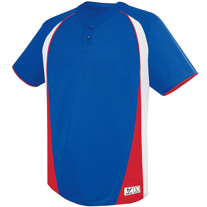 Augusta Youth Ace Two-Button Baseball Jersey Augusta
