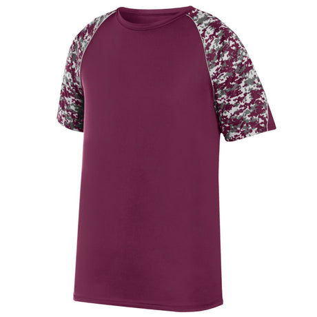 Augusta Youth Color Block Digi Camo Baseball Jersey Augusta