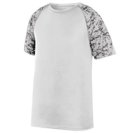 Augusta Youth Color Block Digi Camo Baseball Jersey Augusta
