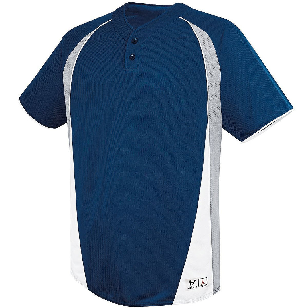 Augusta Youth Ace Two-Button Baseball Jersey Augusta