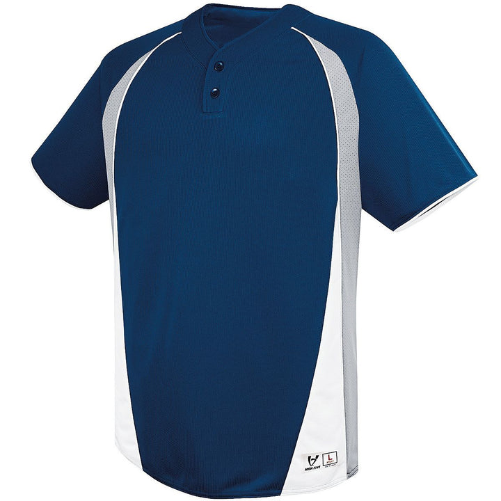 Augusta Youth Ace Two-Button Baseball Jersey Augusta