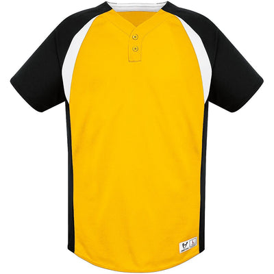 High Five Adult Gravity Two-Button Baseball Jersey