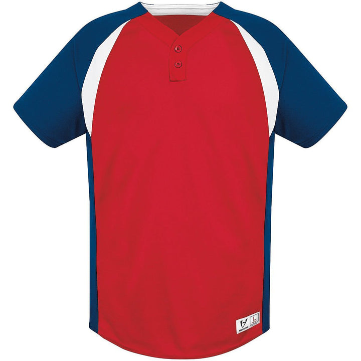 High Five Adult Gravity Two-Button Baseball Jersey High Five