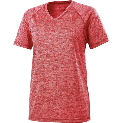 Holloway Women's Electrify 2.0  Short Sleeve V-Neck Shirt