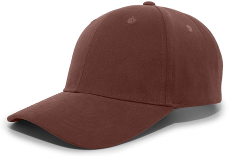 Pacific Headwear Brushed Cotton Twill Hook-And-Loop Adjustable Cap Pacific Headwear