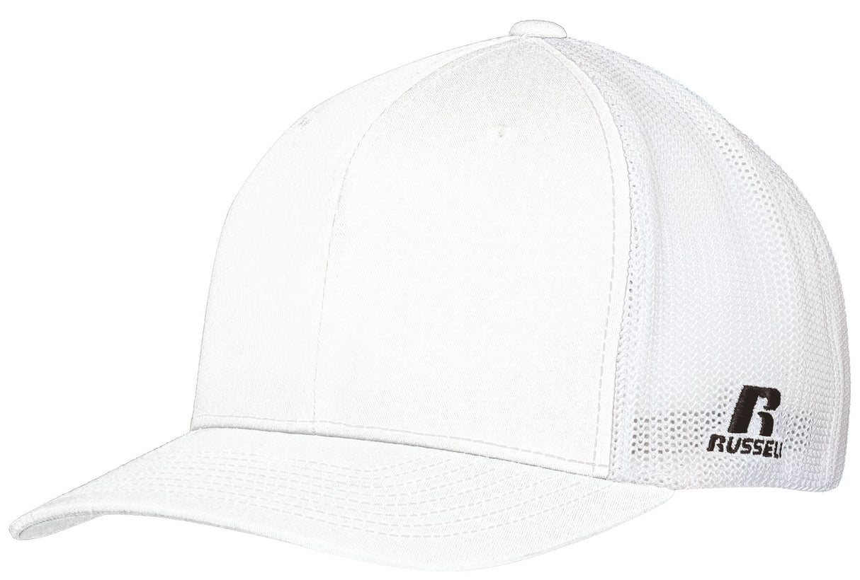 Russell Youth Flexfit Twill Mesh Cap Russell Team