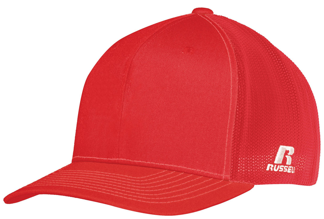 Russell Youth Flexfit Twill Mesh Cap Russell Team