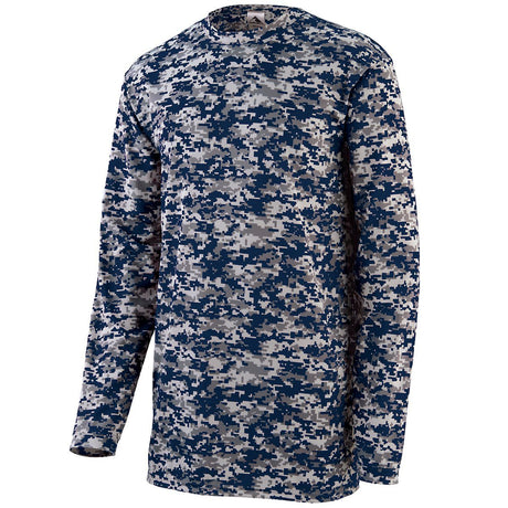 Augusta Youth Digi Camo Wicking Long Sleeve T-Shirt Augusta