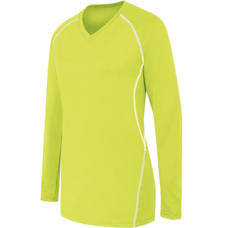 High Five Girl's Long Sleeve Solid Volleyball Jersey High Five
