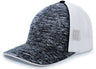 Pacific Headwear Aggressive Heather Trucker Flexfit Cap Pacific Headwear