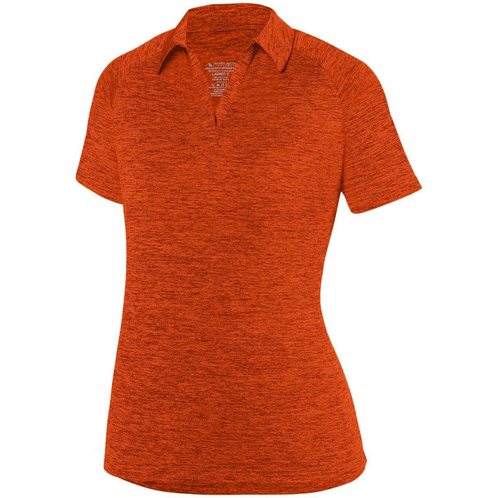 Augusta Women's Intensify Black Heather Polo Augusta