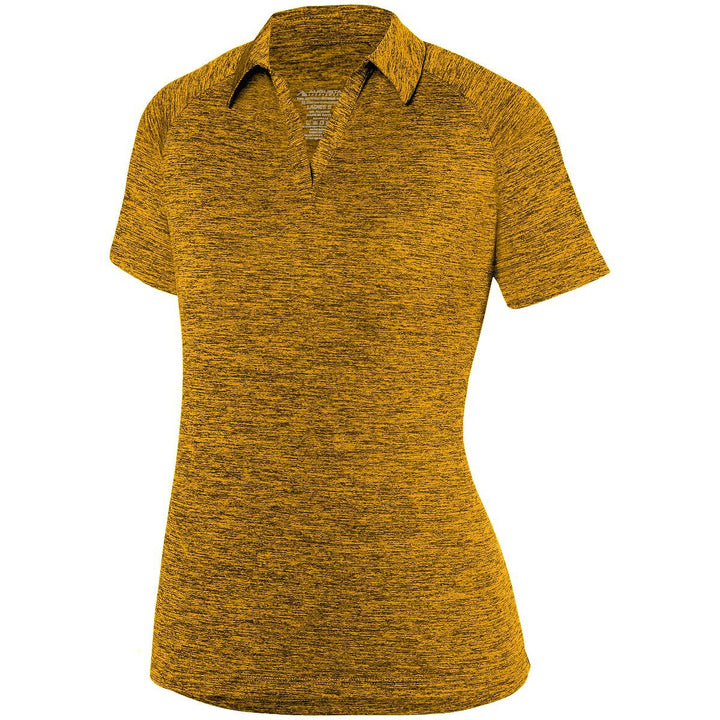 Augusta Women's Intensify Black Heather Polo Augusta