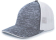 Pacific Headwear Aggressive Heather Trucker Flexfit Cap Pacific Headwear