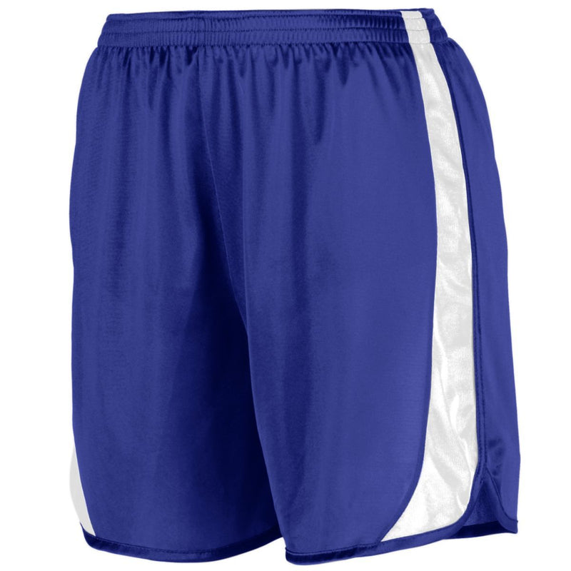 Augusta Youth Wicking Track Shorts With Side Insert