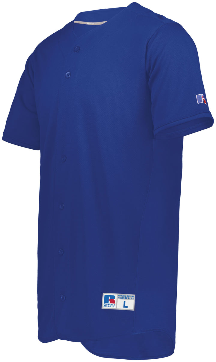 Russell Youth Five Tool Full-Button Front Baseball Jersey Russell Team