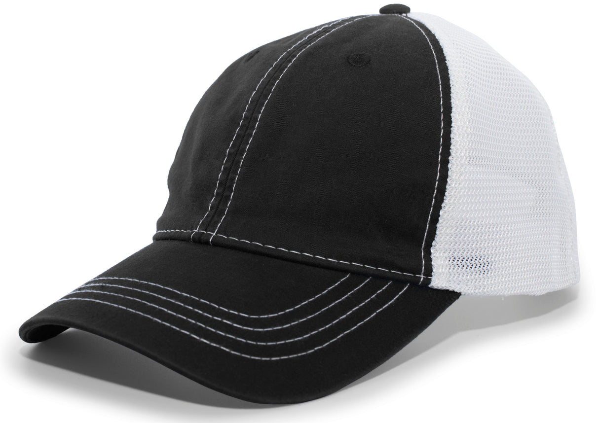 Pacific Headwear Vintage Trucker Snapback Cap Pacific Headwear