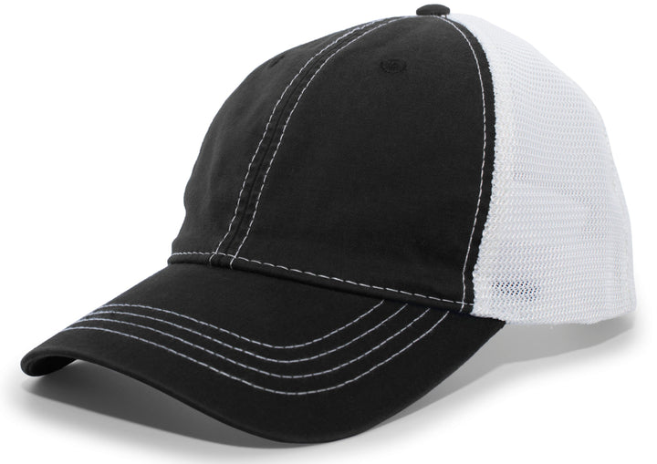 Pacific Headwear Vintage Trucker Snapback Cap Pacific Headwear