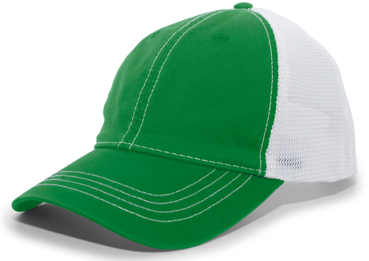 Pacific Headwear Vintage Trucker Snapback Cap Pacific Headwear
