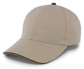 Pacific Headwear Brushed Twill Cap With Sandwich Bill Pacific Headwear