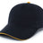 Pacific Headwear Brushed Twill Cap With Sandwich Bill Pacific Headwear