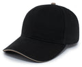 Pacific Headwear Brushed Twill Cap With Sandwich Bill Pacific Headwear