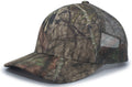 Pacific Headwear Camo Snapback Trucker Cap Pacific Headwear