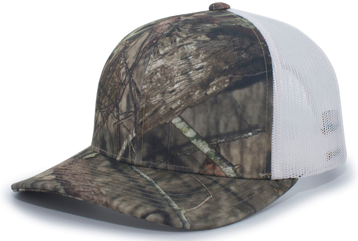 Pacific Headwear Camo Snapback Trucker Cap Pacific Headwear