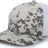 Pacific Headwear Camo Snapback Trucker Cap Pacific Headwear