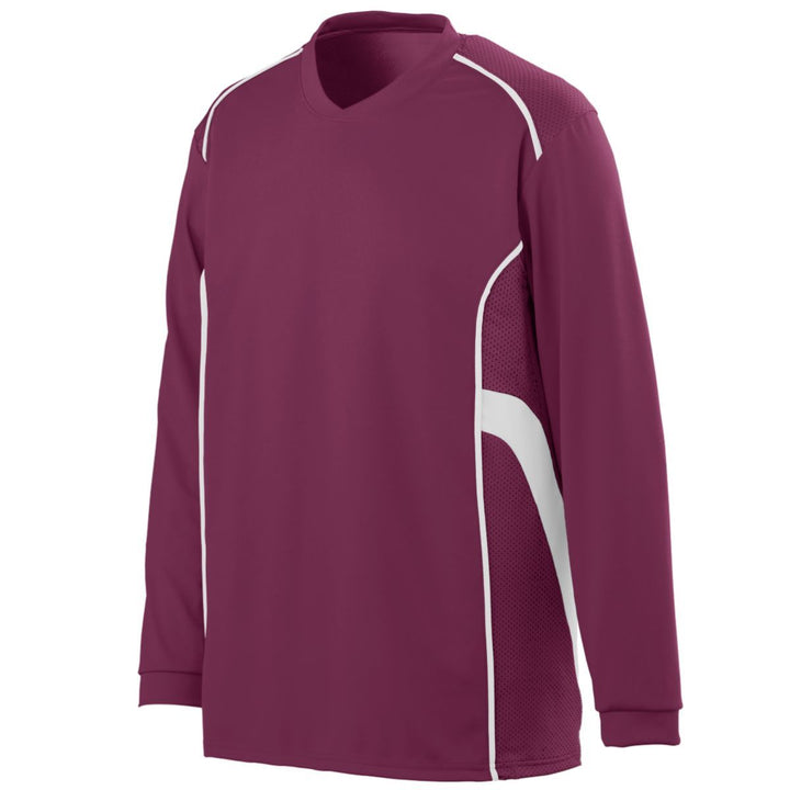 Augusta Youth Winning Streak Long Sleeve Basketball Jersey Augusta