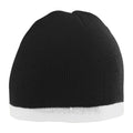 Augusta Two-Tone Knit Beanie Augusta