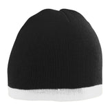 Augusta Two-Tone Knit Beanie Augusta
