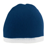 Augusta Two-Tone Knit Beanie Augusta