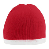 Augusta Two-Tone Knit Beanie Augusta