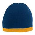 Augusta Two-Tone Knit Beanie Augusta