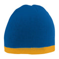 Augusta Two-Tone Knit Beanie Augusta