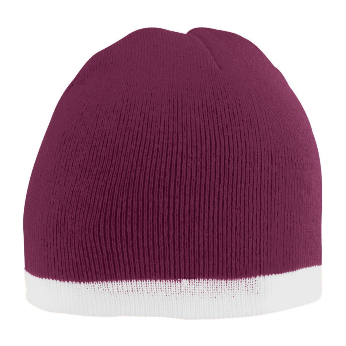 Augusta Two-Tone Knit Beanie Augusta