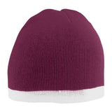 Augusta Two-Tone Knit Beanie Augusta
