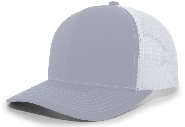 Pacific Headwear Contrast Stitch Trucker Snapback Pacific Headwear