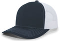 Pacific Headwear Contrast Stitch Trucker Snapback Pacific Headwear