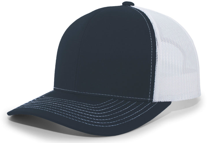 Pacific Headwear Contrast Stitch Trucker Snapback Pacific Headwear