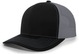 Pacific Headwear Contrast Stitch Trucker Snapback Pacific Headwear