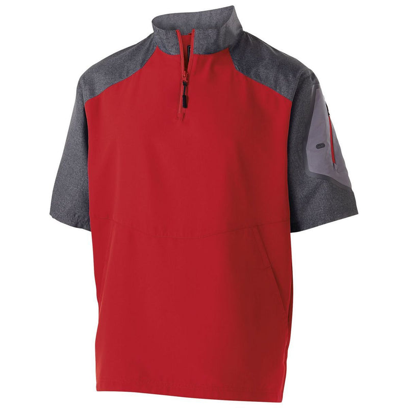Holloway Youth Raider Short Sleeve Pullover Jacket