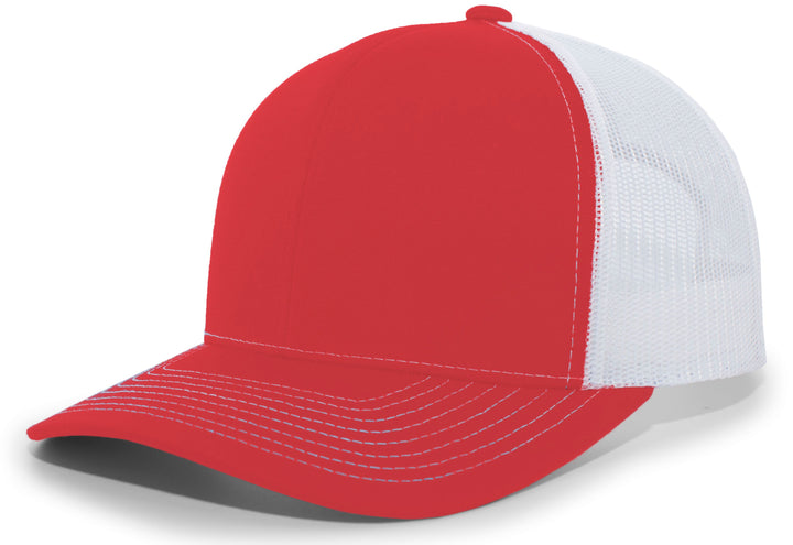 Pacific Headwear Contrast Stitch Trucker Snapback Pacific Headwear