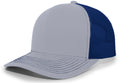 Pacific Headwear Contrast Stitch Trucker Snapback Pacific Headwear