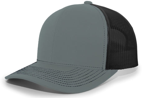 Pacific Headwear Contrast Stitch Trucker Snapback Pacific Headwear