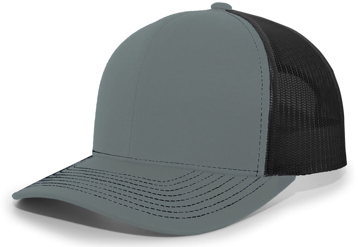 Pacific Headwear Contrast Stitch Trucker Snapback Pacific Headwear