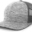 Pacific Headwear Aggressive Heather Trucker Snapback Cap Pacific Headwear