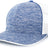 Pacific Headwear Aggressive Heather Trucker Snapback Cap Pacific Headwear