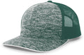 Pacific Headwear Aggressive Heather Trucker Snapback Cap Pacific Headwear